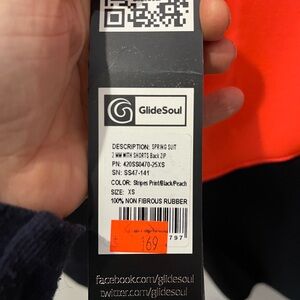 NWT GlideSoul Spring Wetsuit 2mm